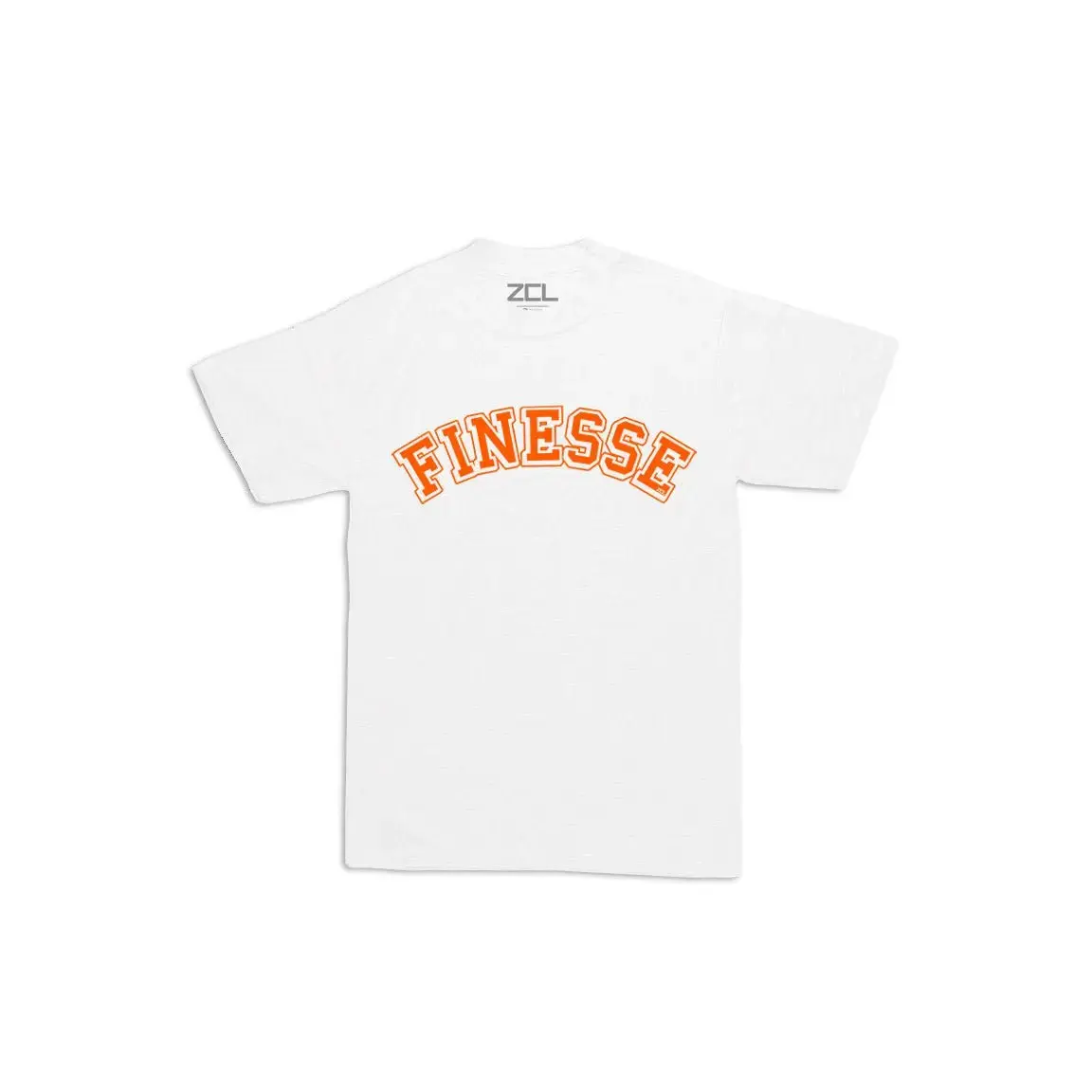 Oversized Finesse Tee (Orange Logo) Oversized Finesse Tee (Orange Logo)