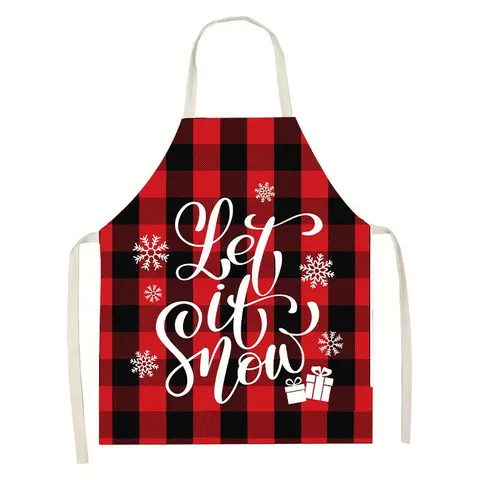 Chicken Pattern Apron, 1 Count Adult Size Sleeveless Kitchen Apron for Home Cooking & Cleaning, Work Apron for Restaurant, Cafe, Hotel, Kitchen Cooking Aprons