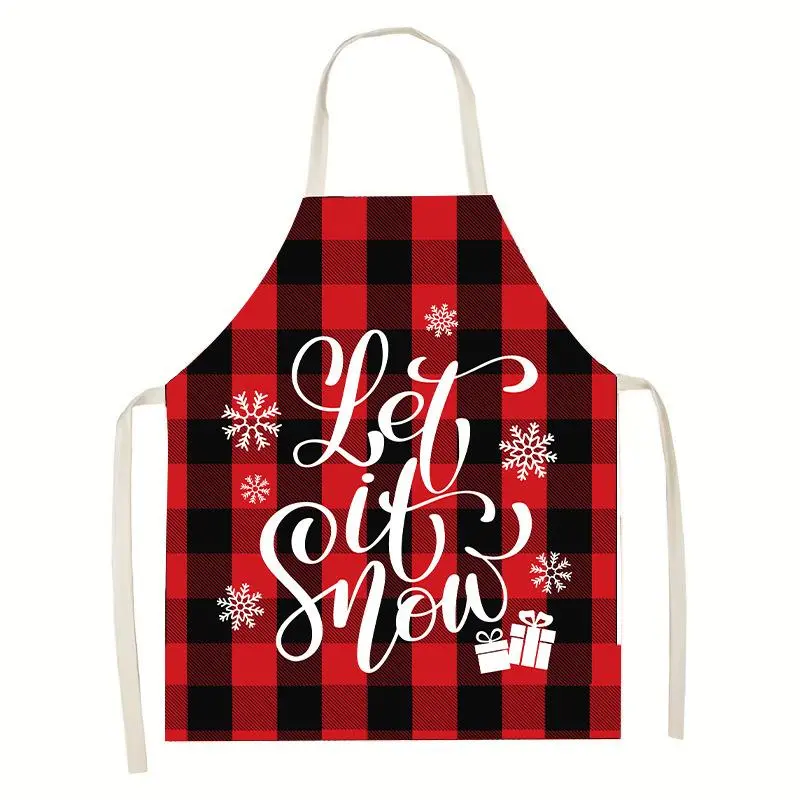 Chicken Pattern Apron, 1 Count Adult Size Sleeveless Kitchen Apron for Home Cooking & Cleaning, Work Apron for Restaurant, Cafe, Hotel