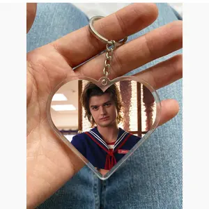 Steve Harrington Acrylic Keychain, Steve ST Bag Charms, Joe Keery Keychain, Gift For Fan