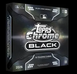 BREAK #242 - 4x 2026 TOPPS CHROME BLACK HOBBY 4 AUTOS - BUCKS SPORTS CARDS