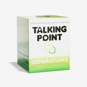 Generations Conversation Cards | Talking Point Cards | 200 expert-crafted prompts to step into the past through the time-tested art of storytelling | No prep or pressure