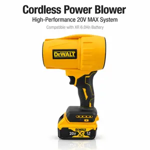 20V MAX Cordless Handheld Snow Blower/Leaf Blower - High-Power Brushless Air Blower Kit with 6.0Ah XR Battery & Charger for Snow Removal, Yard Cleanup & Workshop Dust dcf512 Halloween Multi-Tool Compact