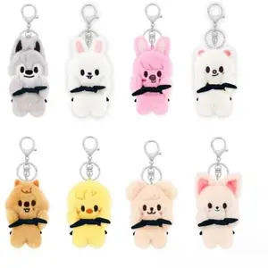 Plush with Aviator's Cape 3.9in Plush Keychain Soft and Cute Fans.fashionable and trendy gift