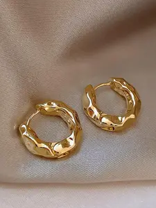 Simple Design Hoop Earrings, Fashionable Earrings for Women, Daily Use, Trendy All-match & Exquisite Jewelry for Birthday Gift