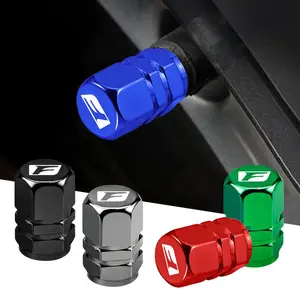 4pcs Aluminum Alloy Car Wheel Tire Valve Caps Tyre Rim Stem Covers For Lexus F-SPORT ES RX NX LS UX LM LX GX LC RZ IS CT GS RC HS SC TX LBX IS300 RX350 LS500 LX600 NX260 CT200