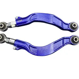 AUTOJACK Pair of Adjustable Rear Camber Arms For 11-17 Buick Regal 13-15 Chevy Malibu Impala