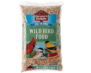 Wagner's 53002 Farmer's Delight Wild Bird Food with Cherry Flavor, 10-Pound Bag