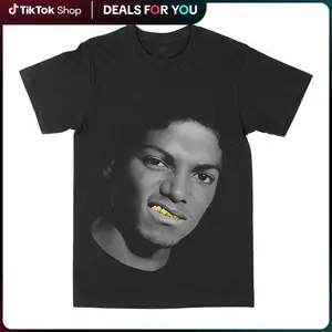 MichaeI "Gold Grill" Graphic Tee Shirt