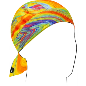 ZAN HeadGear Flydanna Micromesh Headwrap - Thermal Skull