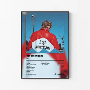 mgk Album Poster, Tickets To My Downfall Mainstream Sellout Tracklist, Pop Punk Rap Print, Machine Gun Kelly, Unframed Print Only