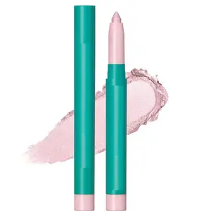 Pink Eyeshadow Stick Makeup, Eye Brightener Stick, Waterproof Hypoallergenic Long Lasting Eyeliner Pen, Glitter Primer Palette Shimmer Cream Crayon,best cream eyeshadow stick, Eyeshadow