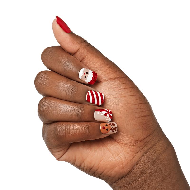 imPRESS Holiday Design Press On Nails - Frost Kiss
