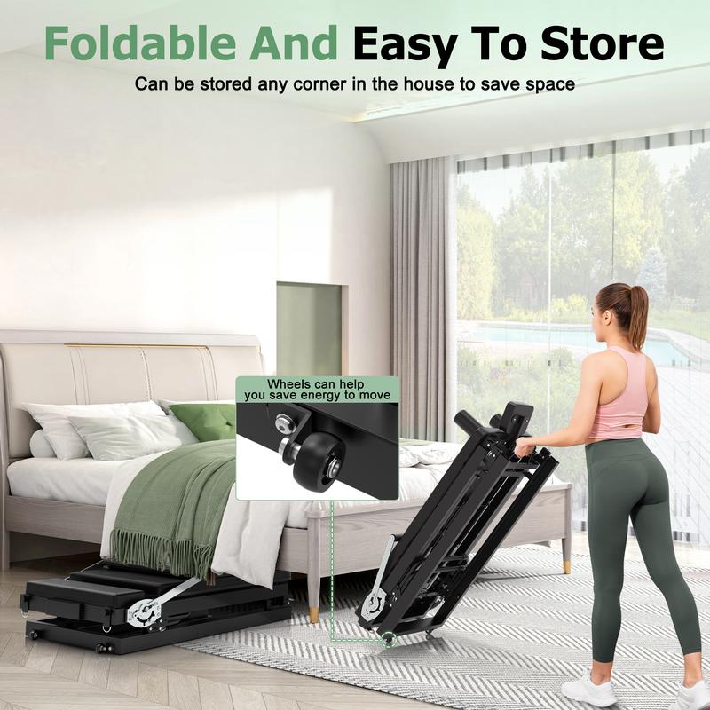 Bearbro Pilates Reformer, Foldable Reformer Pilates Machine with Jump Board, 91.3in Extended Frame, 2 Resistance Combinations for All Levels, Pilates Equipment for Home Gym Workout (Up to 400 LBS)