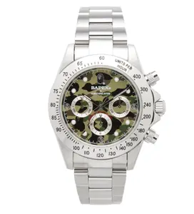 Bape Bapex Type 3 Daytona Silver/Silver/Green Camo