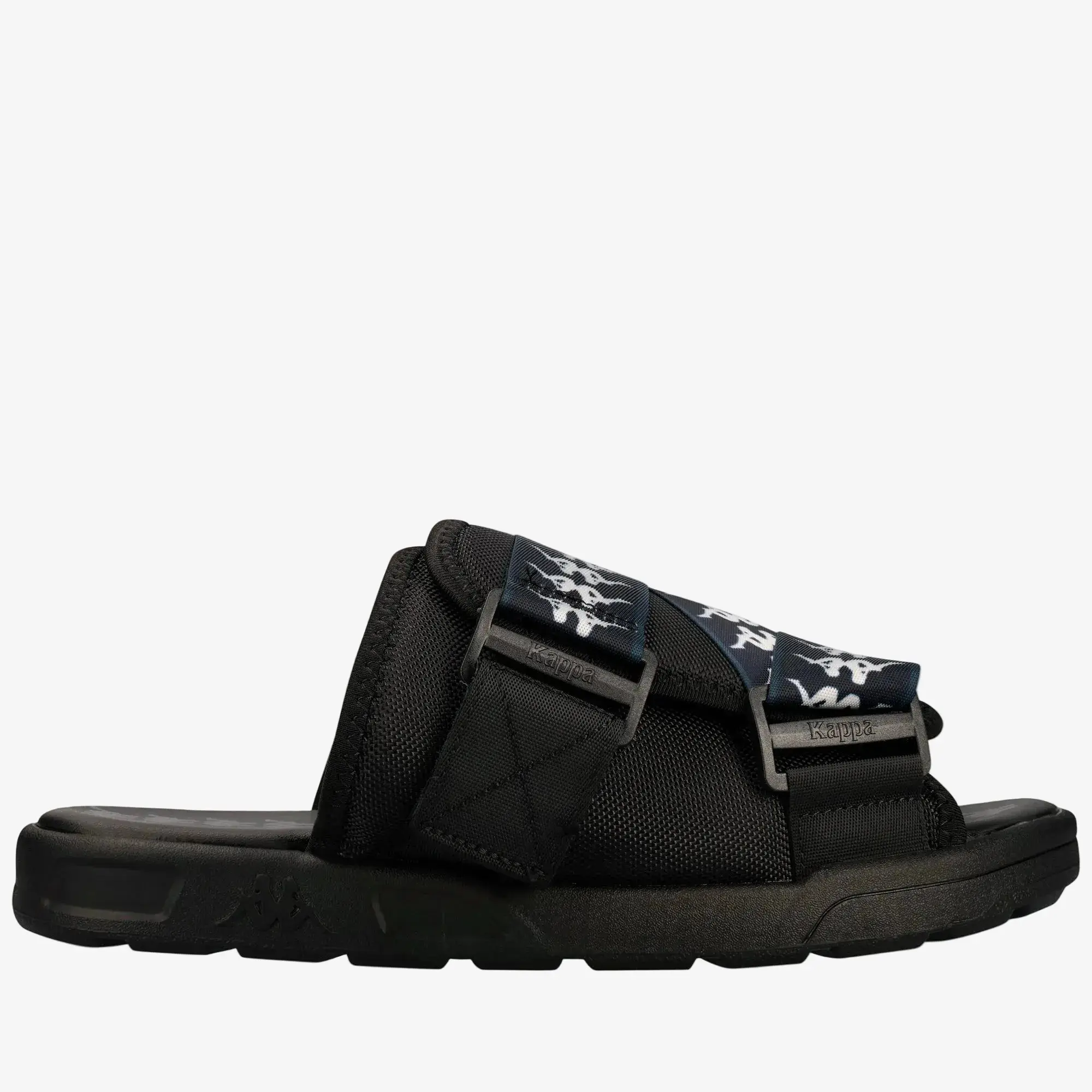 Unisex 222 Banda Mitel 1 Sandals - Black White, Men's & Women's Footwear Shoe