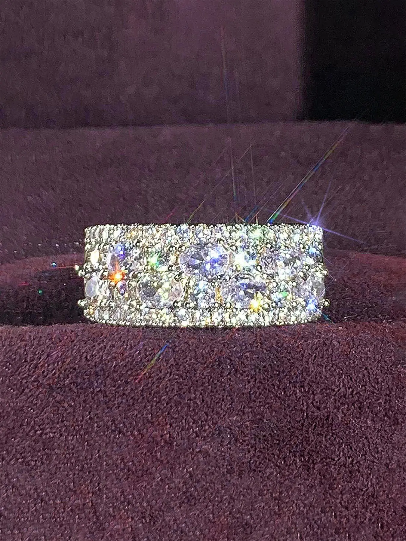 Elegant Rhinestone Decorated Ring, Fashion Accessories for Women for Party, Daily Clothing Decor, Trendy All-match & Exquisite Jewelry for Birthday Gift, Trendy Jewellery Accessories, Solitaire Engagement Ring, Bridal Rings, Costume Jewelry Rings