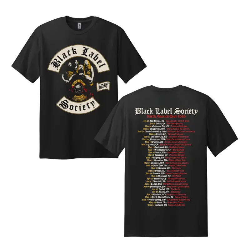 Los Tigres Del Norte Tour 2026 Graphic T-Shirt – Latin Music