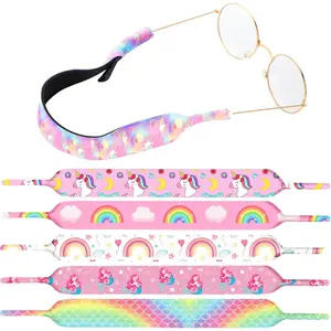 6 Pcs Kids Glasses Strap Adjustable Eyeglasses Strap Toddler Sunglasses Eyewear Holder Lanyard Retainer for Boys Girls