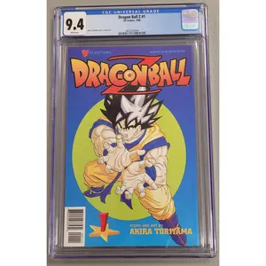 Viz Comics Dragon Ball Z #1 CGC 9.4 White Pages 1st Printing
