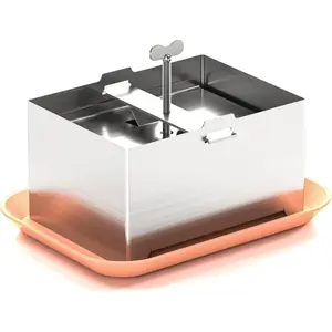 2025 NEW Tofu Press Kit Food Grade Stainless Steel Tofu Maker Pressure Adjustable Tofu Press Maker Detachable Tofu Maker Press Mold Kit Dishwasher Safe Tofu Press with Drip Tray Tofu Press for Home Tofu