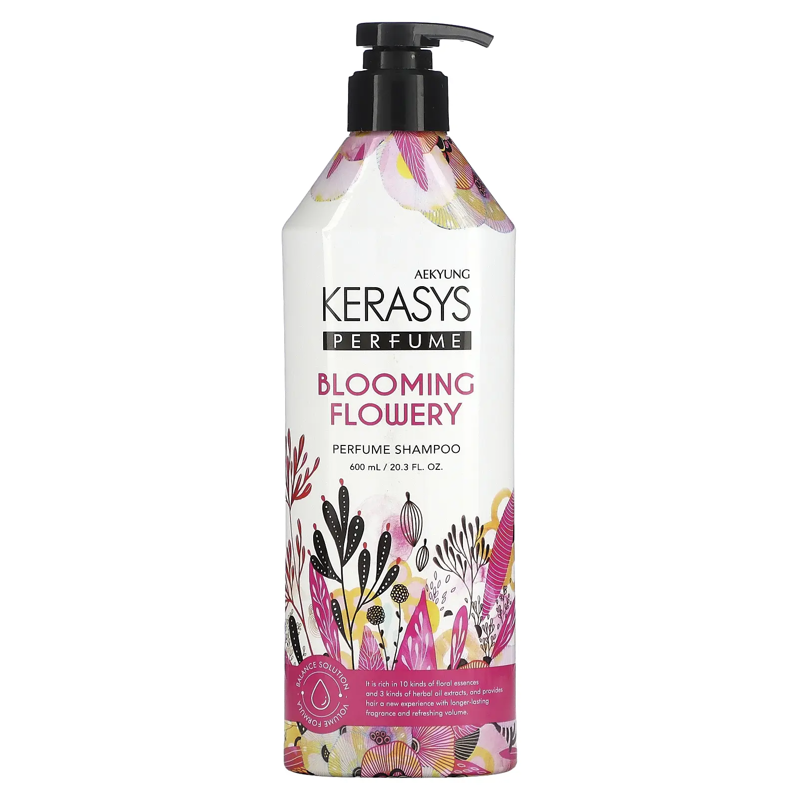 Kerasys Blooming Flowery Perfume Shampoo, 20.3 fl oz (600 ml) Kerasys Blooming Flowery Perfume Shampoo, 20.3 fl oz (600 ml)