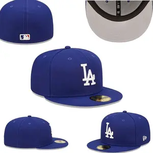 New Era 59FIFTY Los Angeles Dodgers Blue Burgundy Snapback Cap – Flat Brim MLB Fitted Style, Premium Streetwear Baseball Hat, Adjustable Snap Closure, Classic LA Logo