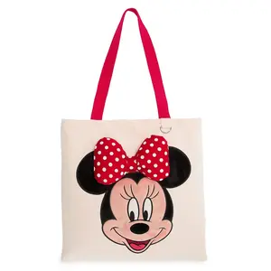 Disney Store Minnie Mouse Canvas Tote Bag