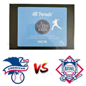 Baseball card break by league - 2025 Factory sealed Hit Parade DeedsBros Edition autographed card break