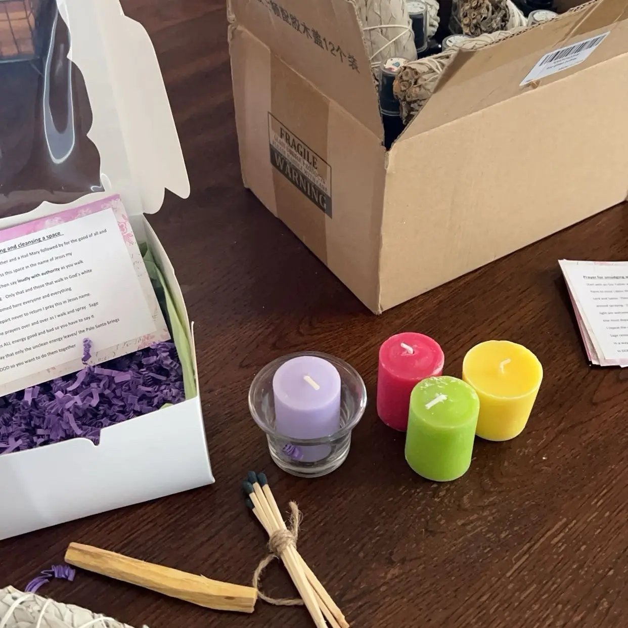 Spiritual warfare box  Wellness- remove negative energy