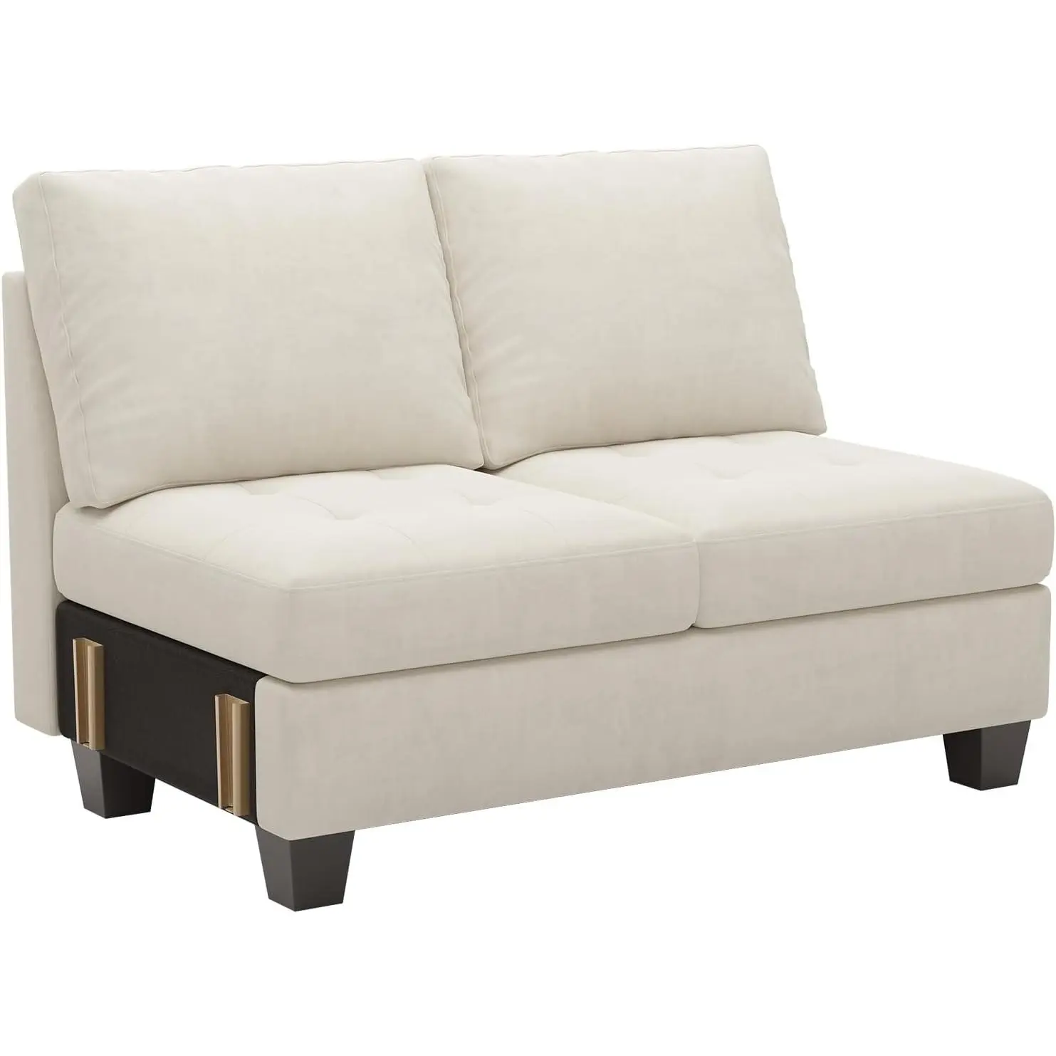 Belffin Long 2-Seat Module for Modular Sectional Sofa