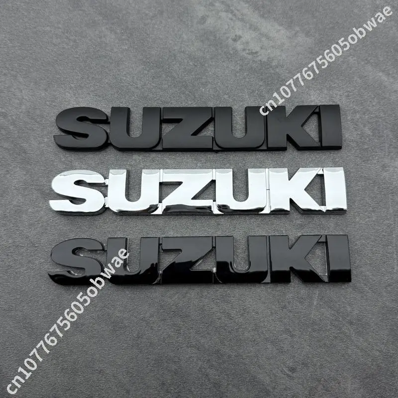 For Suzuki Swift Jimny Landy Alto vitara fronx SX4 Wagon R Rear Trunk Emblem Logo Badge Sticker Car Accessories Replacement