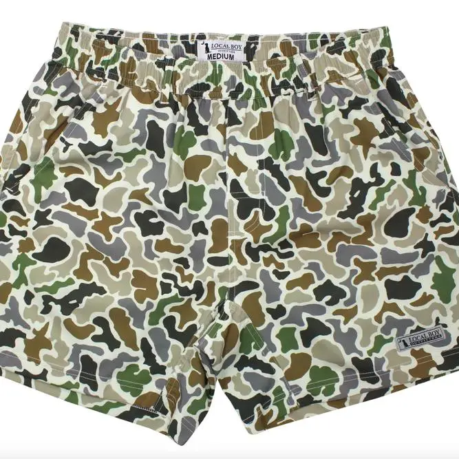 Men's Localflage Camo Volley Shorts by Local Boy Outfitters - 4 Camo Options Available