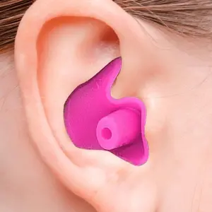 Durable Earplugs Classic Delicate Texture 1 Pair Custom Earplugs Waterproof Earplugs Ear Plugs Swimming Accessories