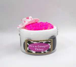 It's a Cowgirl Thing Cloud Slime ~ Diy Slime ~ Good Vibes Slime ~ Sensory Play