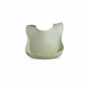 Chipi Bibs 2 Pack Silicone white and sage