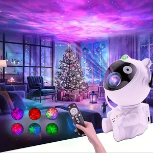 Astronaut Galaxy Projector For Bedroom Astronaut Projection Lamp Starry Night Nebula Night Light Room Decoration Lamp For Birthday Adult Christmas Gift