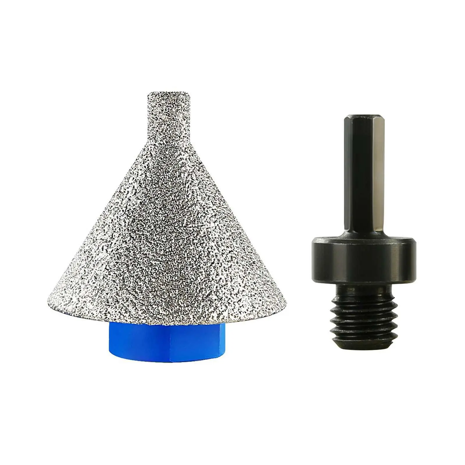 LOZLIN 2" Diamond Chamfering Tool Edge Trimming - Multi-Function Precision Tool for Marble, Granite, Ceramic Tile - Easy to Use for Stone Masonry & DIY Projects