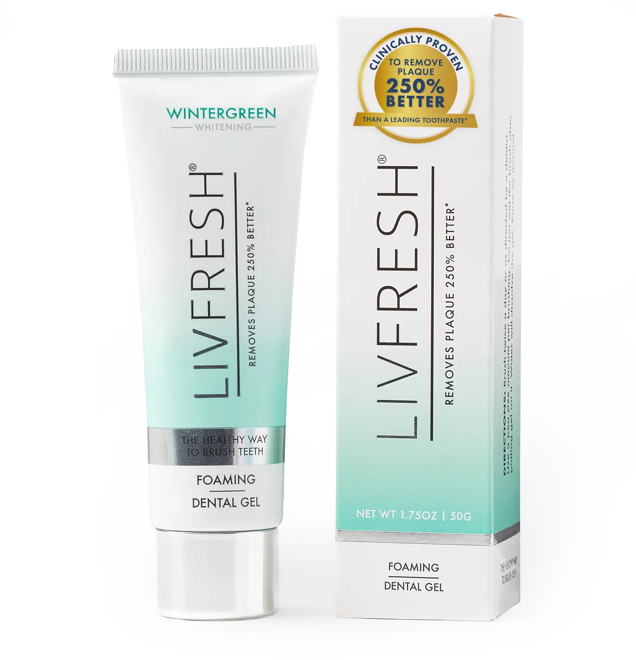 LIVFRESH Wintergreen Gel Toothpaste