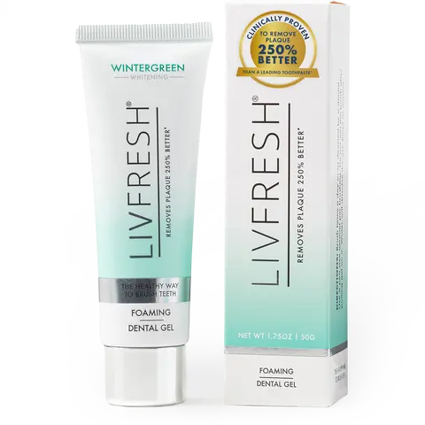 LIVFRESH Wintergreen Gel Toothpaste