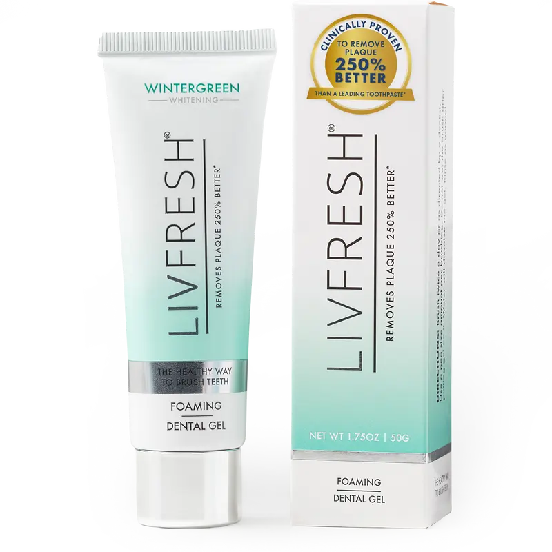 LIVFRESH Wintergreen Gel Toothpaste