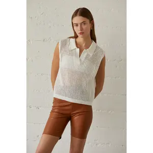 Collared Sweater Vest