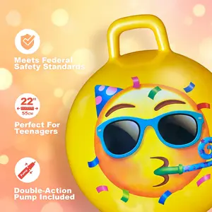 Adult Hopper Ball! Hilarious Hippity Hop Bouncer for Parties, Family Fun & Outdoor Games