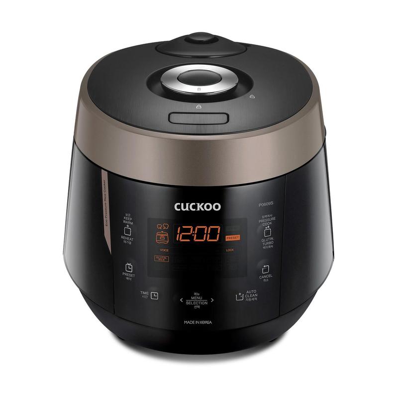CUCKOO 6-Cup 12-Mode Fuzzy Logic High PressureRice Cooker