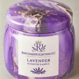 Rose Charles Luxury Lavender Scented Candle