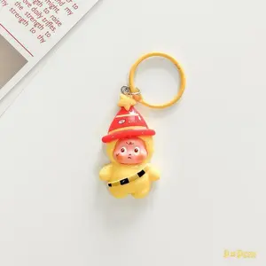 Cute Cartoon Star Person Keychain, Creative Bag Pendant, Backpack Accessory, Best Friend Couple Gift, Fun and Stylish Key Holder
