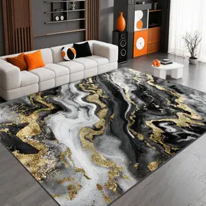 Velvet soft and comfortable patterned printed carpet, suitable for multiple scenarios, available in various sizes, soft and non-shedding, Home Decorative Rug, Modern Abstract Rug