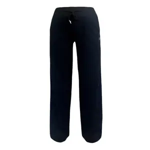 Boujee Dolly Mid-Night Black Lounge Pants Breathable Casual