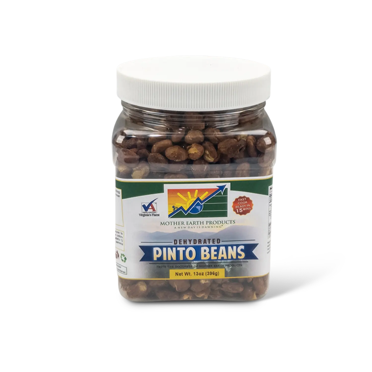 Instant Pinto Beans Quart Jar