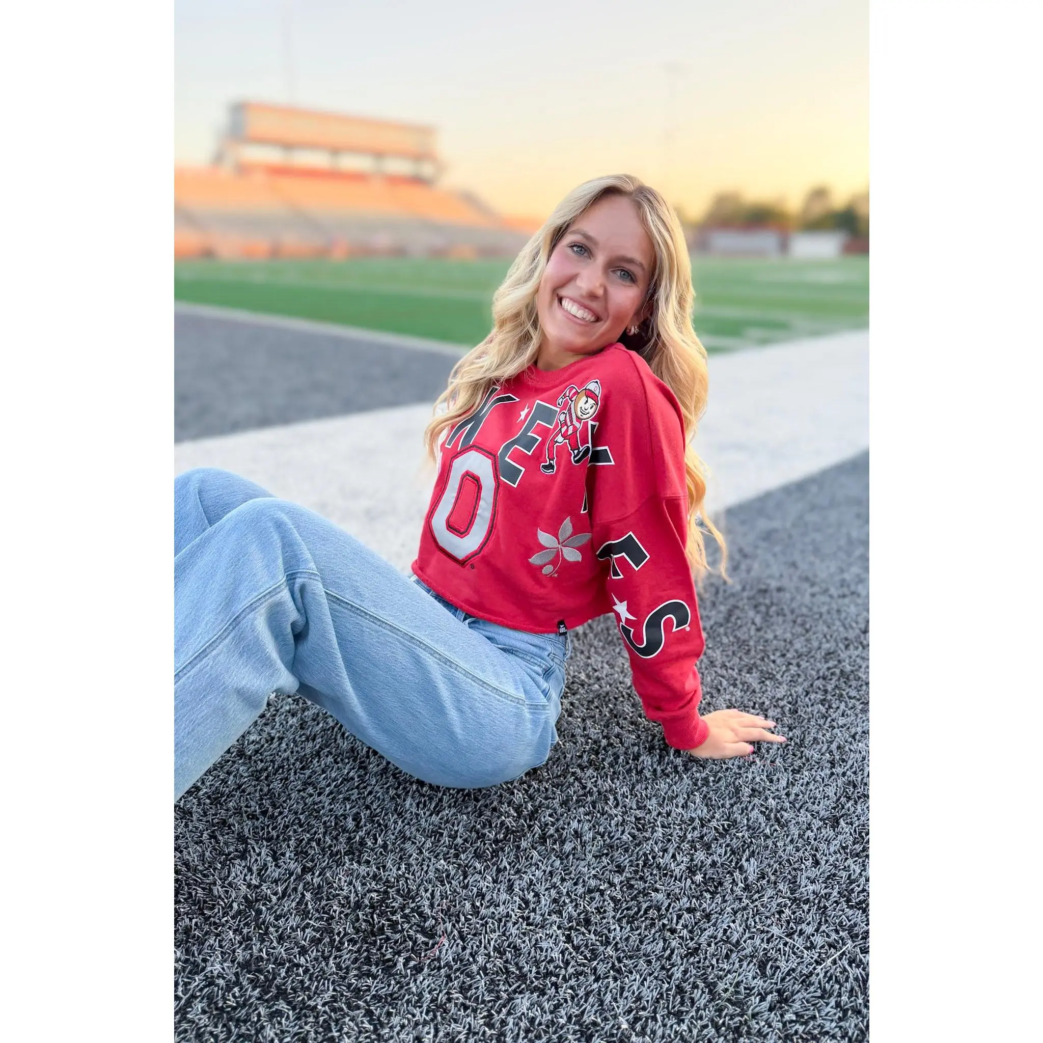 OSU Patched Up Sweatshirt